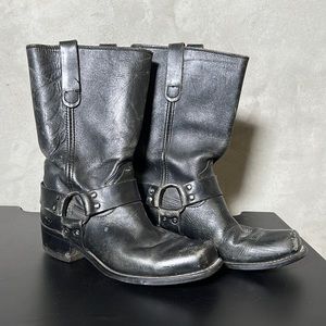 VINTAGE FRYE HARNESS BOOTS